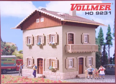 Produktbild von Vollmer 9231 Wohnhaus Spur H0 in
