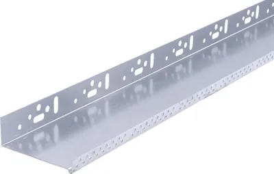 Produktbild von Baukom Alu-Sockelprofil 2,5 m x 100 mm