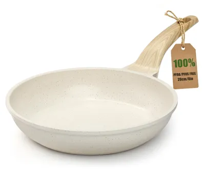 Image de Poêle YASHE 20 cm blanche, 0,77 L, antiadhésive et induction