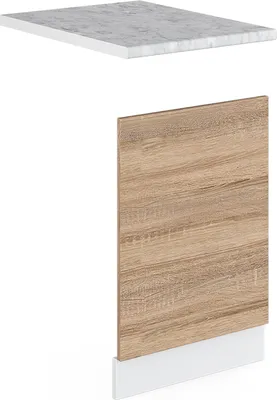 Produktbild von Frontblende Vicco R-Line Sonoma 45 cm , AP Marmor, Model 29771