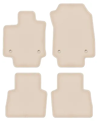 Produktbild von DURBAN Beige Velours-Fußmatten-Set für Lexus NX II (2021-)