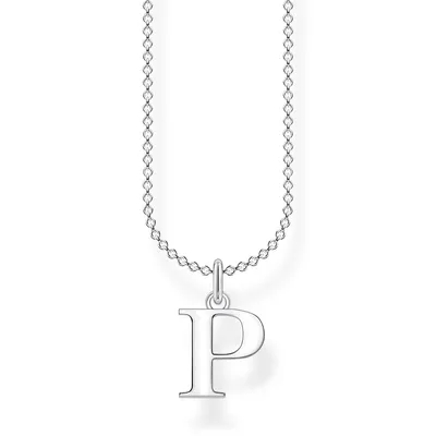 Produktbild von Thomas Sabo Buchstabe P KE2025-001-21-L45v Damenhalskette