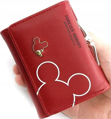 Produktbild von Damenbrieftasche Mickey Mouse Leder
