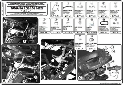 Immagine prodotto di Portavaligie laterale KAPPA "KLX", questi speciali portavaligie monokey