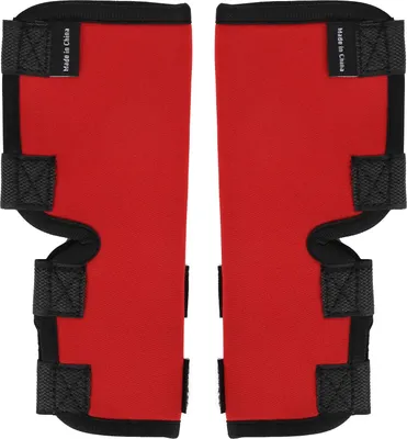 Produktbild von Knieschoner für Hunde, elastisch, für Verletzungen, Wunden, Beinstütze, Schutz, Genesung, Haustier-Kniegelenk, Rot, L