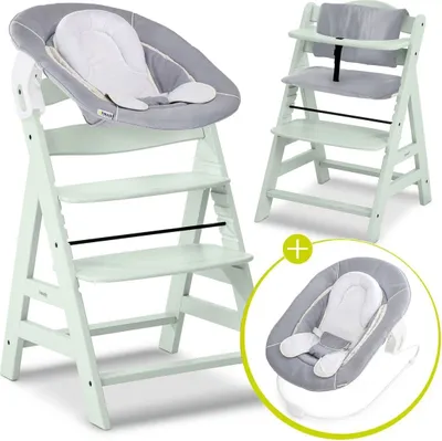 Image de Ensemble pour nouveau-né Hauck Alpha Plus Mint, 4 pièces - Chaise haute