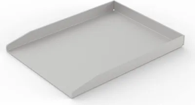 Produktbild von Edelstahl Grillplatte Plancha / Griddle Plate 30x40 cm für Gas-/Holzkohlegrill