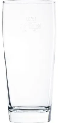 Produktbild von Arcoroc Willi Becher 330 ml geeicht auf 250 m 12er Set