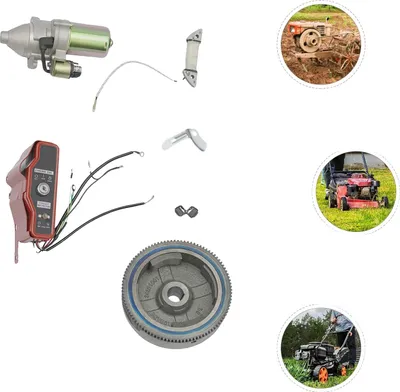 Image de Kit de démarrage électrique, installation facile, compatibilité améliorée, noir
