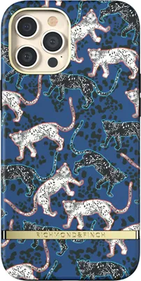 Produktbild von Richmond & Finch, iPhone 12 Pro Max Cover Leopardenmuster Antibakterielle Beschichtung, Mehrfarbig