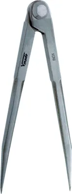 Produktbild von Vogel Spitzzirkel Stahl poliert genietet 200mm, 302404