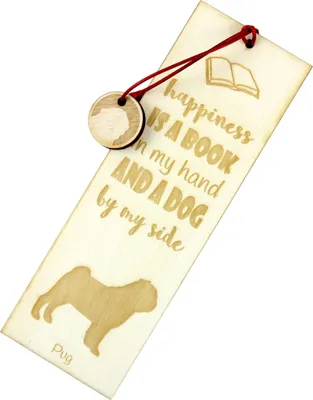Obrázok produktu pre Art-Dog Záložka do knihy – Mops