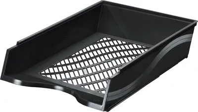 Produktbild von Briefkorb C4 schwarz Packung mit 10 Stück