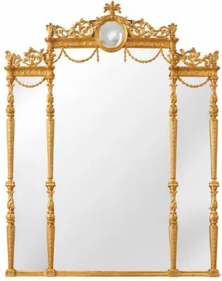 Produktbild von Casa Padrino Luxus Barock Spiegel Gold H. 185 cm - Barock Möbel -  Italy