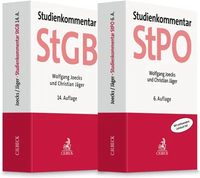 Produktbild von Strafgesetzbuch und Strafprozessordnung. StGB und StPO