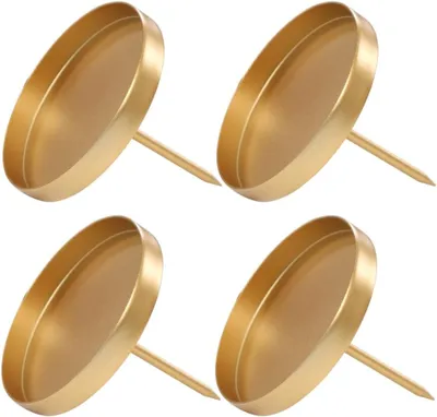 Immagine prodotto di Candele dell'Avvento, candelabri natalizi dell'Avvento, oro