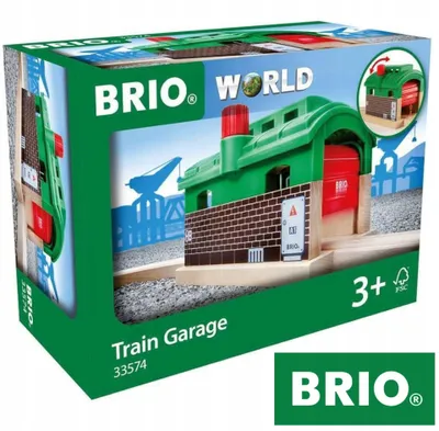 Produktbild von Brio Zuggarage 33574 Holzeisenbahn Spielzeug