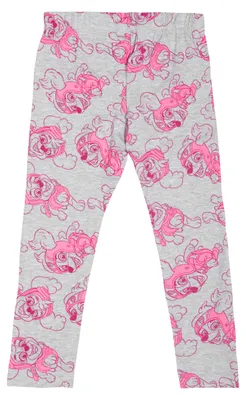 Produktbild von Paw Patrol Leggings für Mädchen - Skye Kinder Leggins Hose Mädchenhose Sporthose Grau Pink 86-92