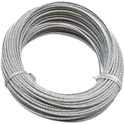 Immagine prodotto di FUNE ZINCATA ANTIGIRO Ø 4 mm - rotolo 25 mt