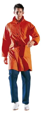 Produktbild von Sir Safety Suncity Arbeitsregenjacke Herren Wonderflex wasserdicht atmungsaktiv, L, HI-VIS ORANGE