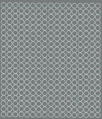 Immagine prodotto di Adesivi rotondi, diametro 1 cm, puntini, 357 pezzi, grigio lucido