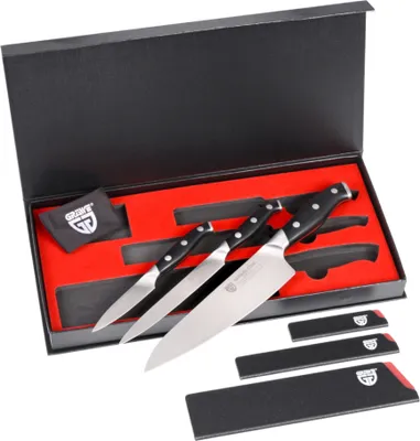 Produktbild von GRÄWE 3-tlg Messerset, Spezialstahl