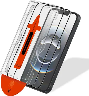Produktbild von 2-Pack iPhone 16E Displayschutzfolie - Gehärtetes Glas | [Automatische Installation] - Blasenfrei