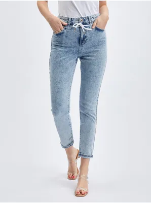 Obrázek produktu pro Světle modré dámské slim fit džíny 32