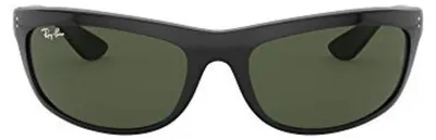 Produktbild von Rechteckige Sonnenbrille mit schwarzen Gläsern