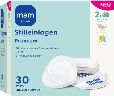 Zdjęcie produktu dla Wkładki laktacyjne „Premium” – 30 sztuk