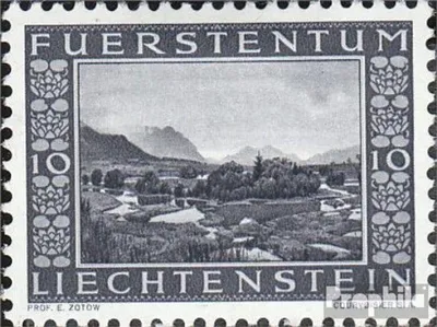 Produktbild von Briefmarken Liechtenstein 1943 Mi 218 gestempelt Binnenkanal