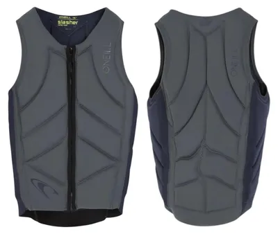Immagine prodotto di Giubbotto da wakeboard O'Neill Slasher Comp in neoprene con protezioni - Uomo - Graphite Abyss - Taglia: 2XL