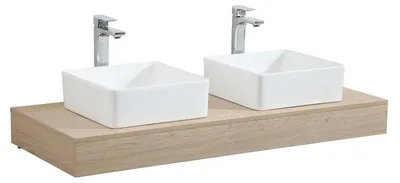 Produktbild von WILL dicke Doppelwaschbecken-Waschtischplatte