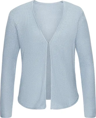 Produktbild von VIVANCE Strickjacke hellblau Größe 40/42