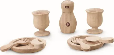 Produktbild von Wonderworld Holz-Dinnerset Spielzeug für Kinder ab 3 Jahren