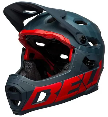 Obrázok produktu pre Bell Helmets Super DH Spherical, Celotvárová prilba, Zapuzdrená konštrukcia, Priezor prilby, Matný