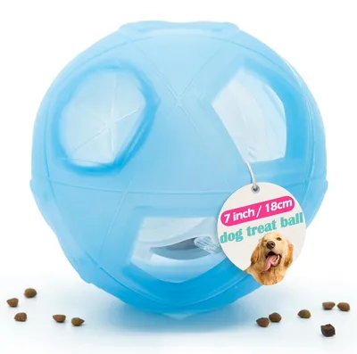 Interaktiver Snackball 17,8 cm für Hunde, verstellbarer Schwierigkeitsgrad