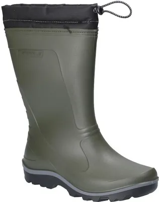 Image de Cotswold Bottes de pluie unies Minchinhampton avec lacets en haut FS6901 (44 EU) (Vert)