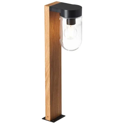 Produktbild von BRILLIANT Außensockelleuchte 55cm Cabar braun IP44 E27 40 Watt dimmbar g. f. Normallampe