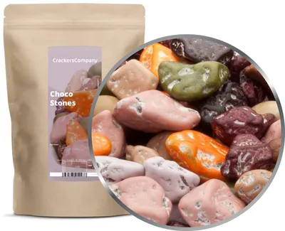 Produktbild von CrackersCompany Schokosteine (Choco Stones), ZIP-Beutel 750 g