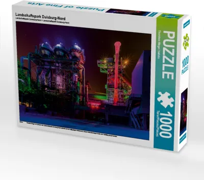 Produktbild von Calvendo Landschaftspark Duisburg-Nord 1000 Teile Puzzle quer 640x480mm, Wege / twfoto Thorsten; 7428747