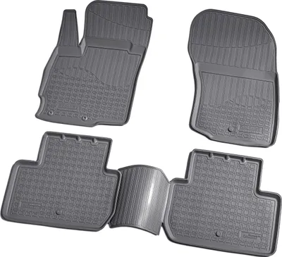 Zdjęcie produktu dla gumowe dywaniki podłogowe 3D do Mitsubishi Outlander III | CW0 | od 2012> | z obramowaniem