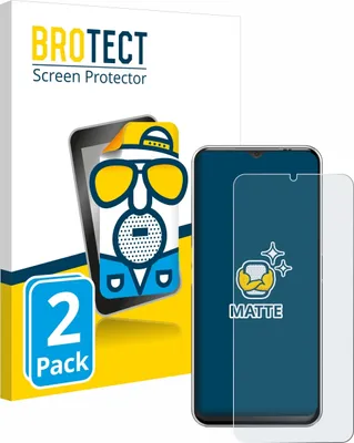 Produktbild von 2x BROTECT Schutzfolie für Emporia ME.6 Displayschutz Displayschutzfolie Folie Matt Entspiegelungsfolie