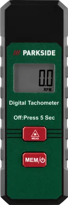 Produktbild von PARKSIDE® Lackdicken-Messgerät PLDM A1 / Digitaler Drehzahlmesser PDDM A1