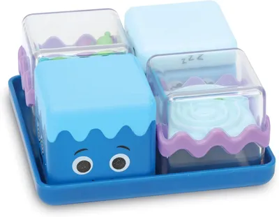 Produktbild von Kühlwürfel-Sensorik-Fidget-Set mit 4 Stück - ab 3 Jahren - Fidget-Spielzeuge für Kinder - Sensorische Spielzeuge
