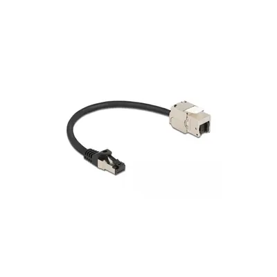 Obrázok produktu pre Sieťový kábel Delock – RJ-45 (M) na RJ-45 (F) keystone