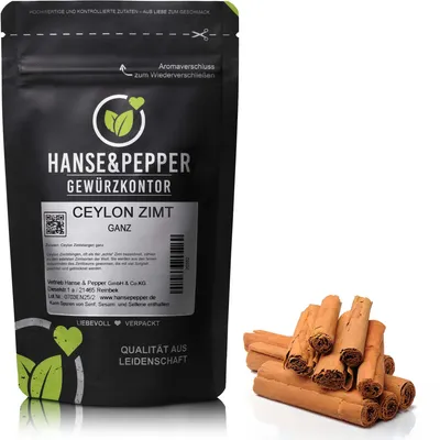 Produktbild von 500g Ceylon Zimtstangen ganz