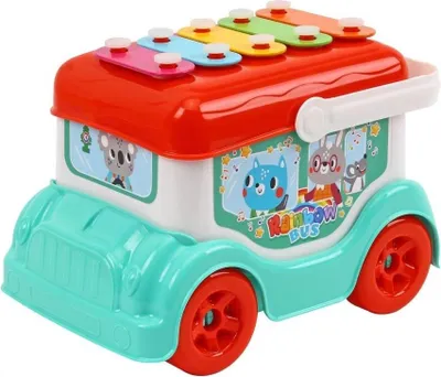 Zdjęcie produktu dla Zabawka Edukacyjna Autobus Cymbałki Dla Dzieci Technok 9857