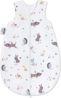 Produktbild von Julius Zöllner Jersey Sommerschlafsack Gr. 74 Crazy Animals