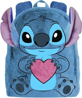 Zdjęcie produktu dla Plecak Disney Stitch Heart Plü